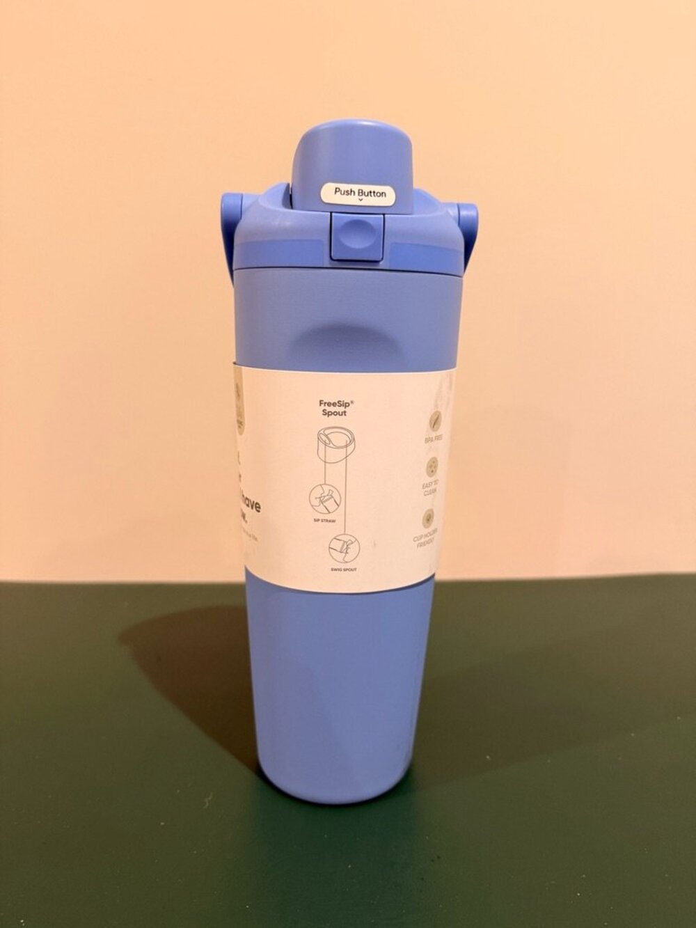 💧 Owala FreeSip 30 oz Stainless Steel Water Bottle - Color: Out of the Blue